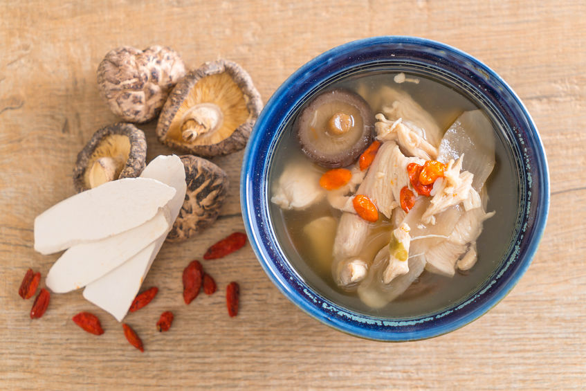 chicken and herb soup chicken and herb soup - healthy food